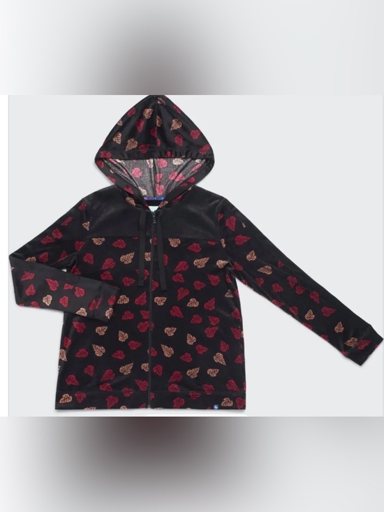 lug Jackets & Blazers - lug Lounge Ranger Fleece Front Zip Hoodie in Dagger Rose 🌹
